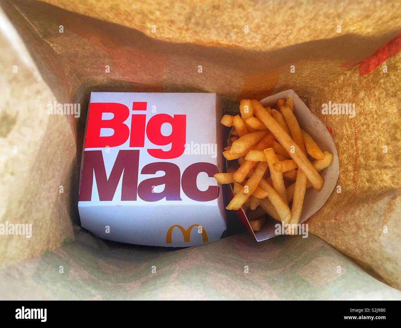 Big Mac Stock Photo