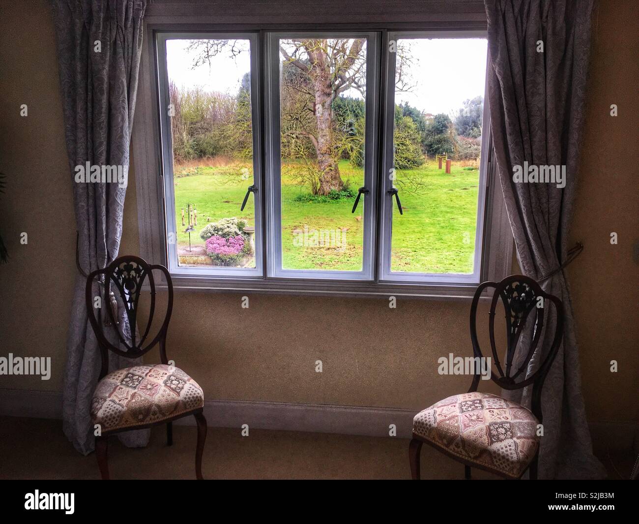 Hotel room - Smartphone Captured Stock Image