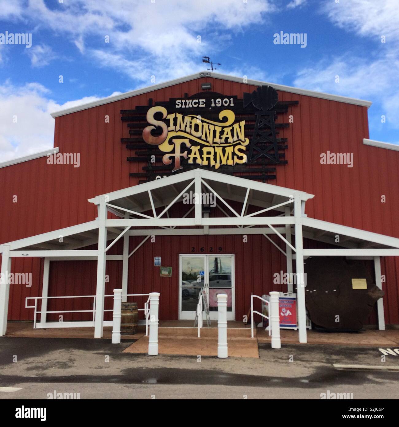 Simonian Farms Fresno California United States Stock Photo Alamy