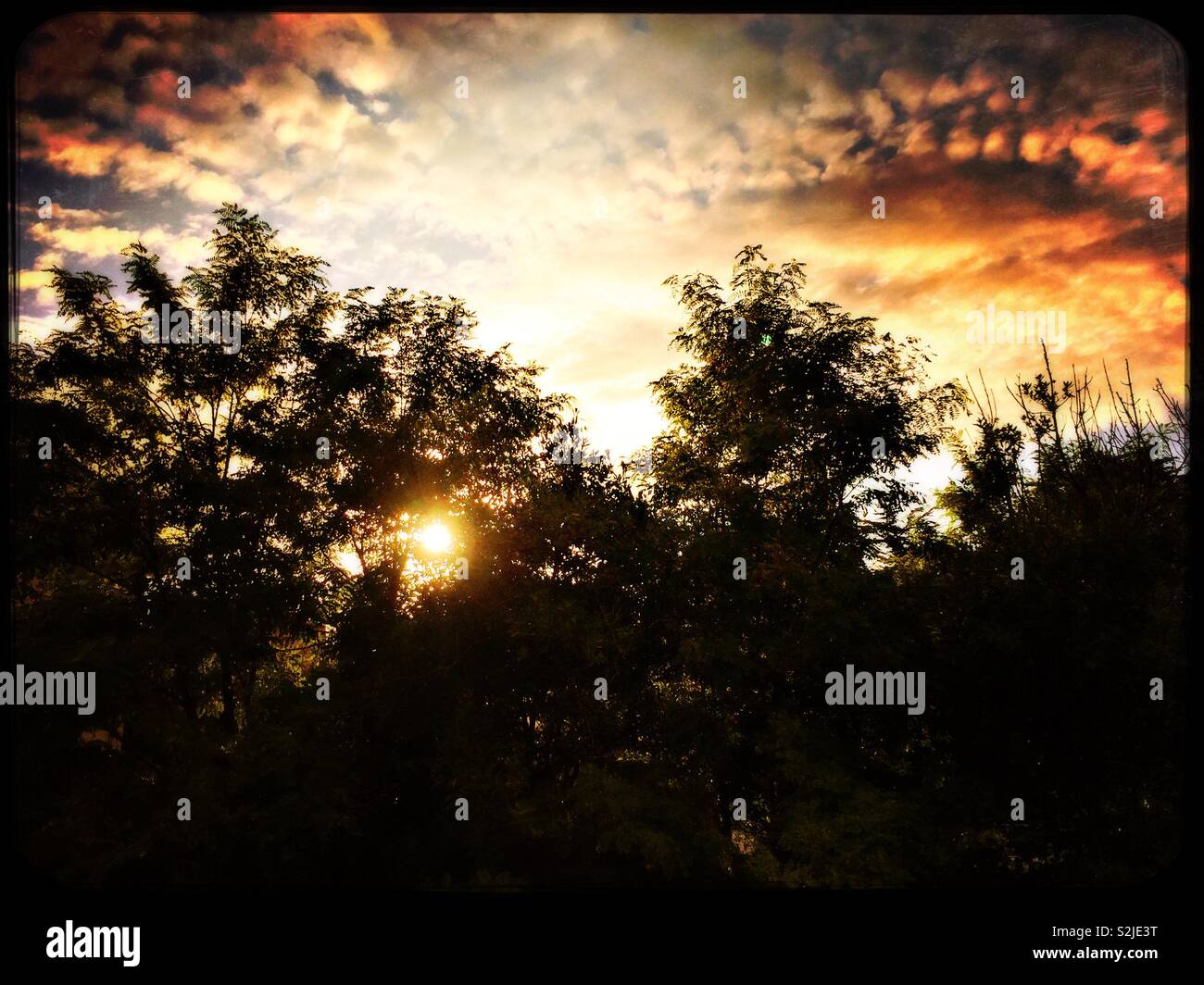 Feu du ciel Stock Photo Alamy