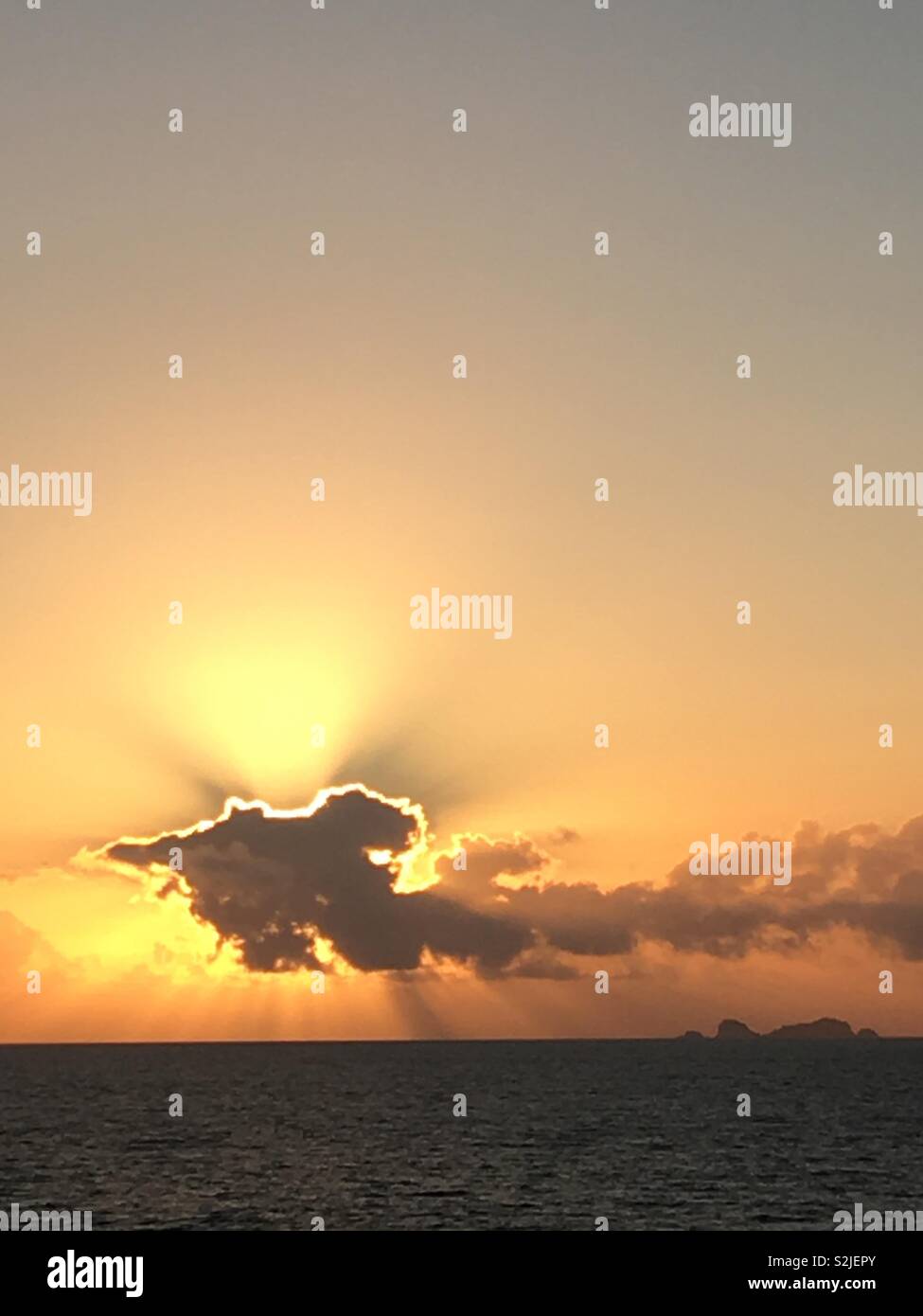 Sunset - Smartphone Captured Stock Image