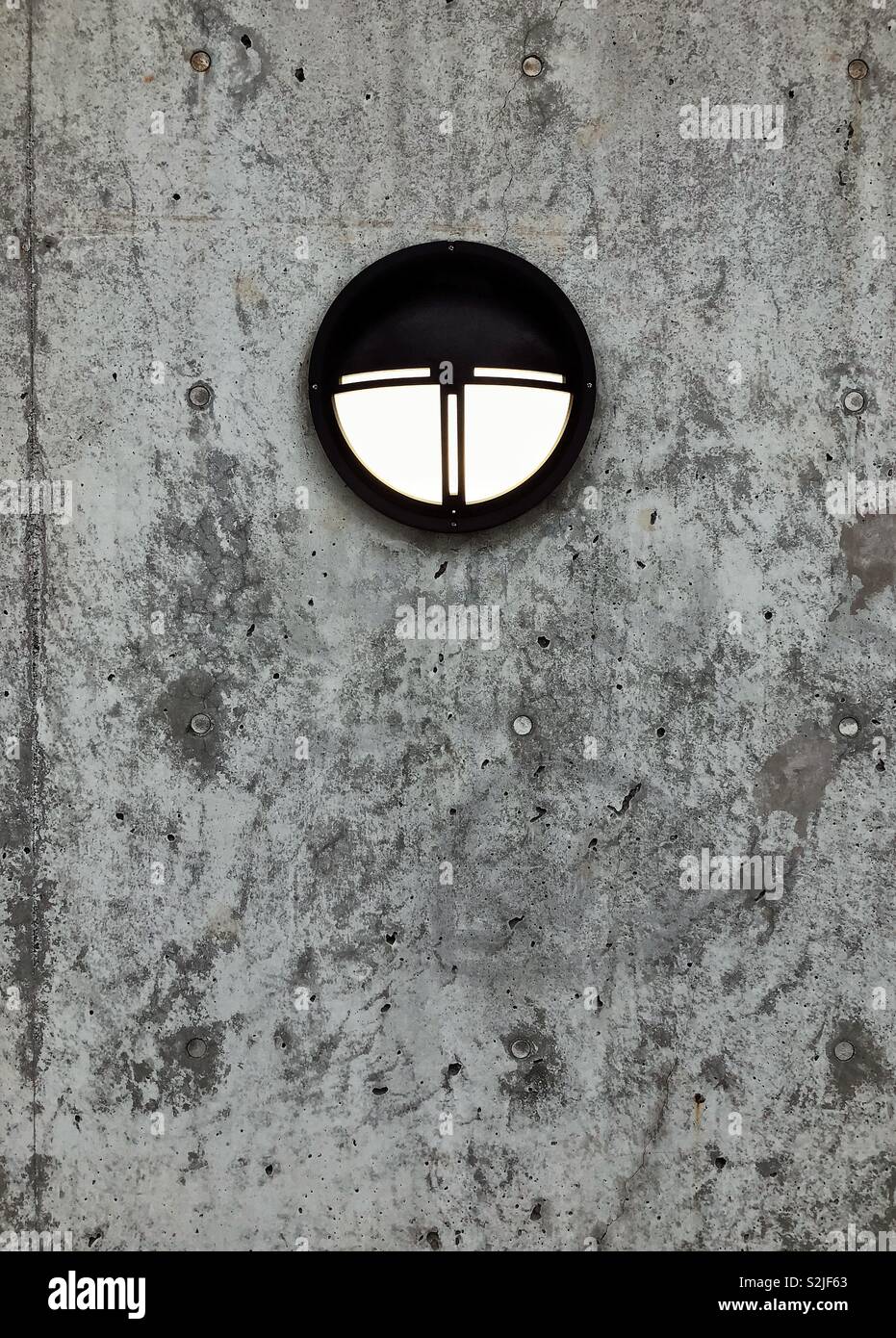 eye on the wall Stock Photo Alamy