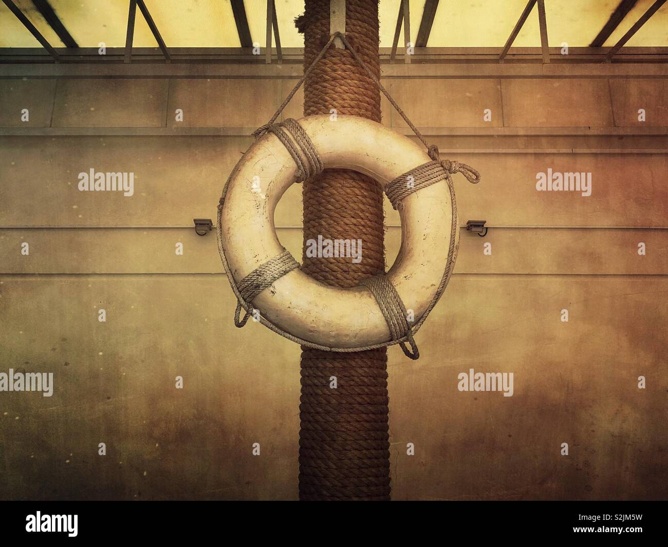 Lifebuoy - Smartphone Captured Stock Image