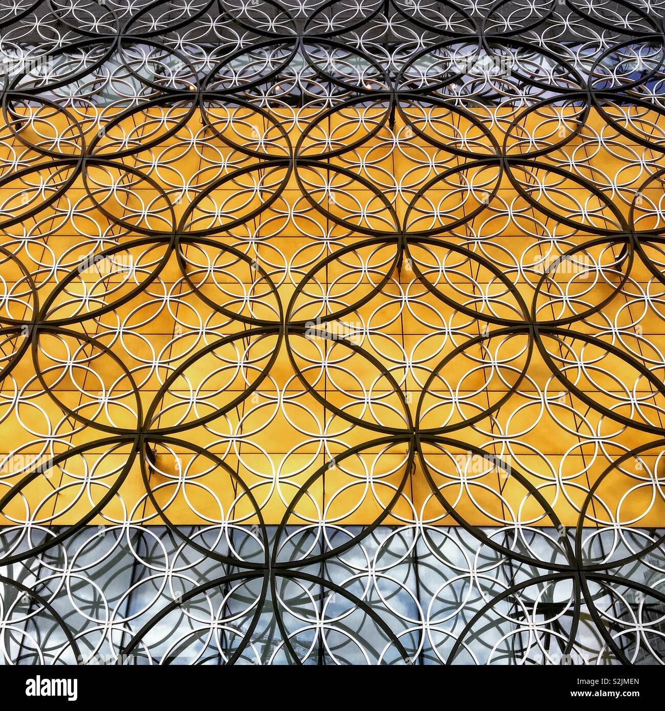 Birmingham central library uk - Smartphone Captured Stock Image