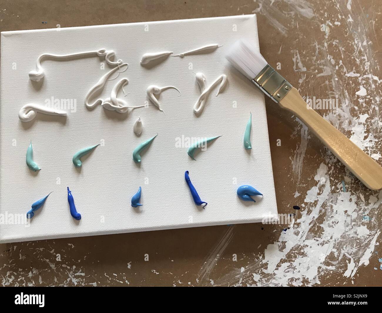 Ready to Paint Stock Photo Alamy