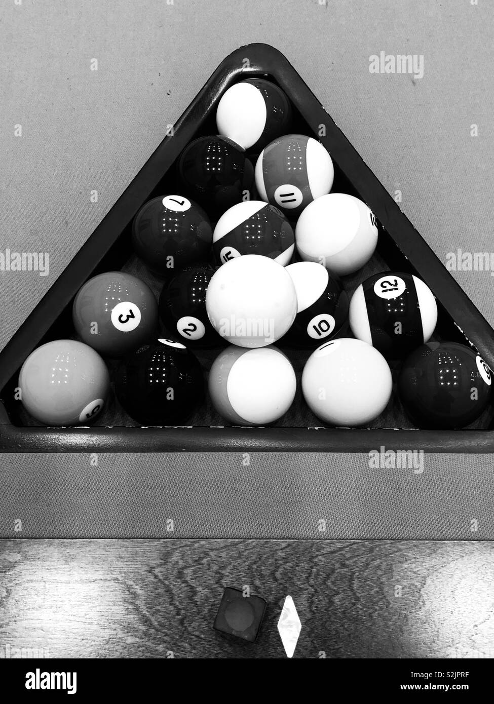Billiards Black and White Stock Photos & Images - Alamy