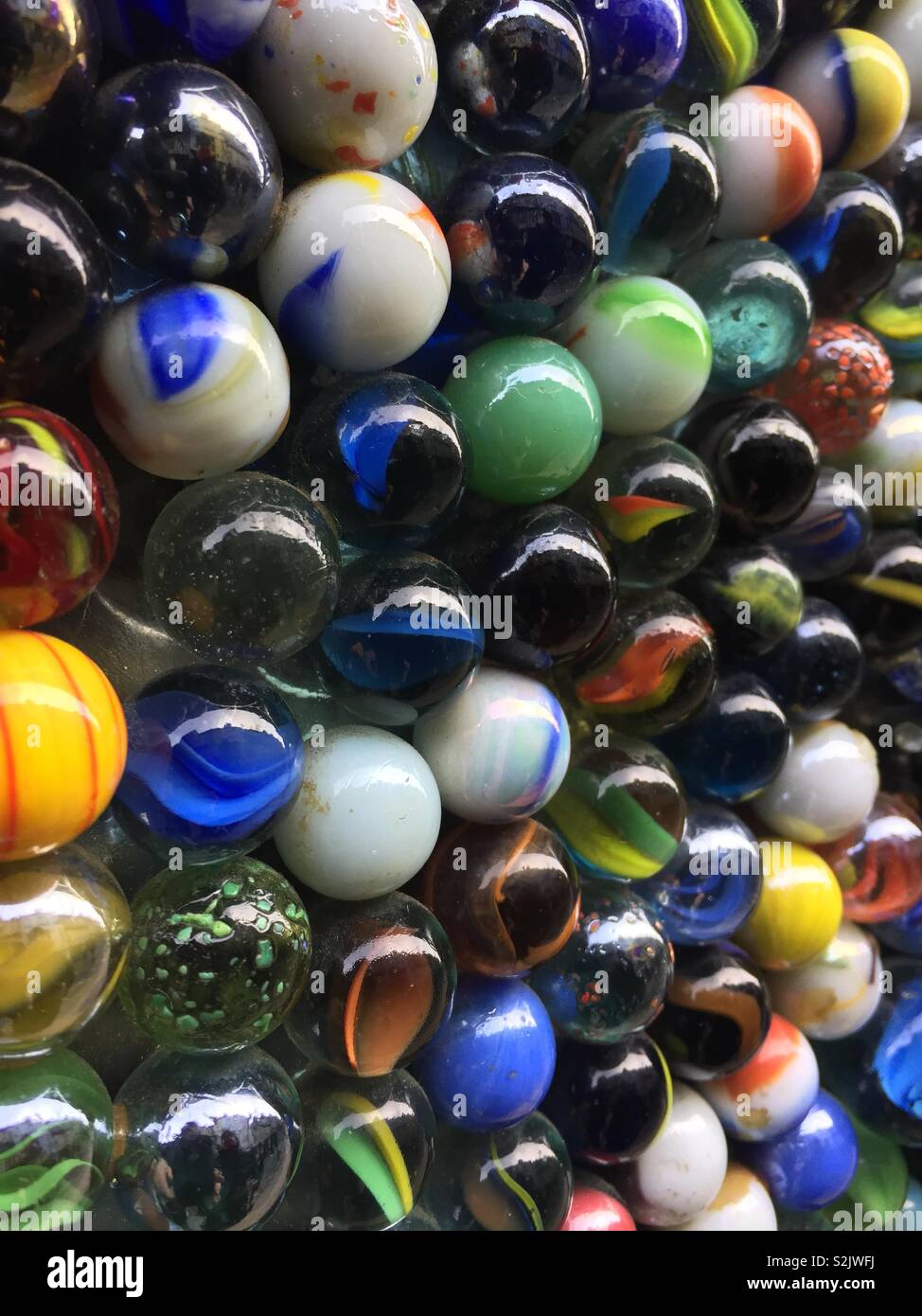 Marbles - Smartphone Captured Stock Image