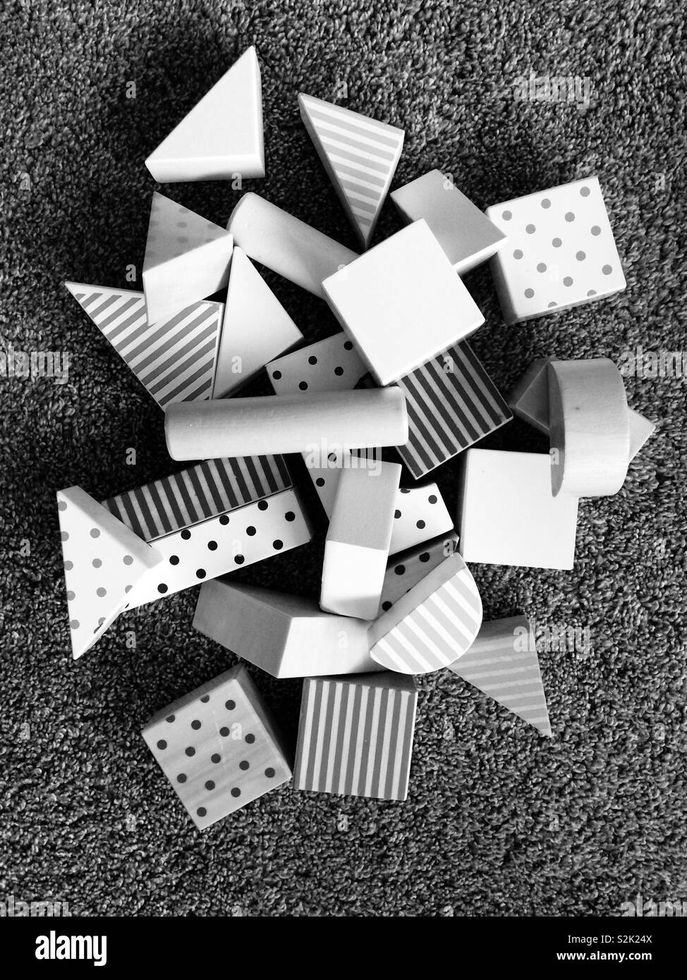 Building Blocks Black And White