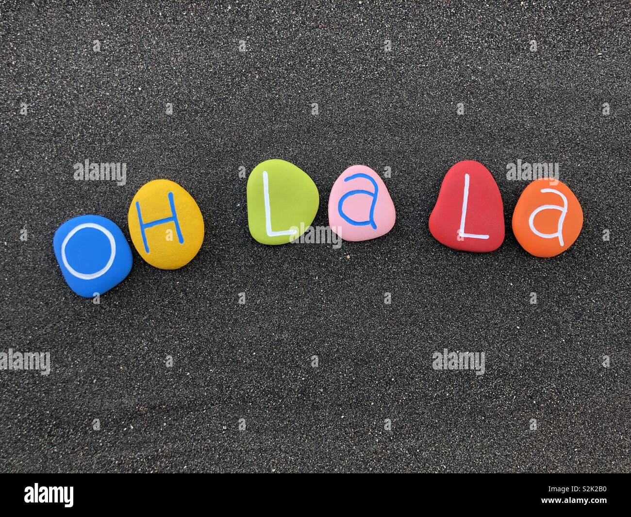 Oh la la ! - Smartphone Captured Stock Image