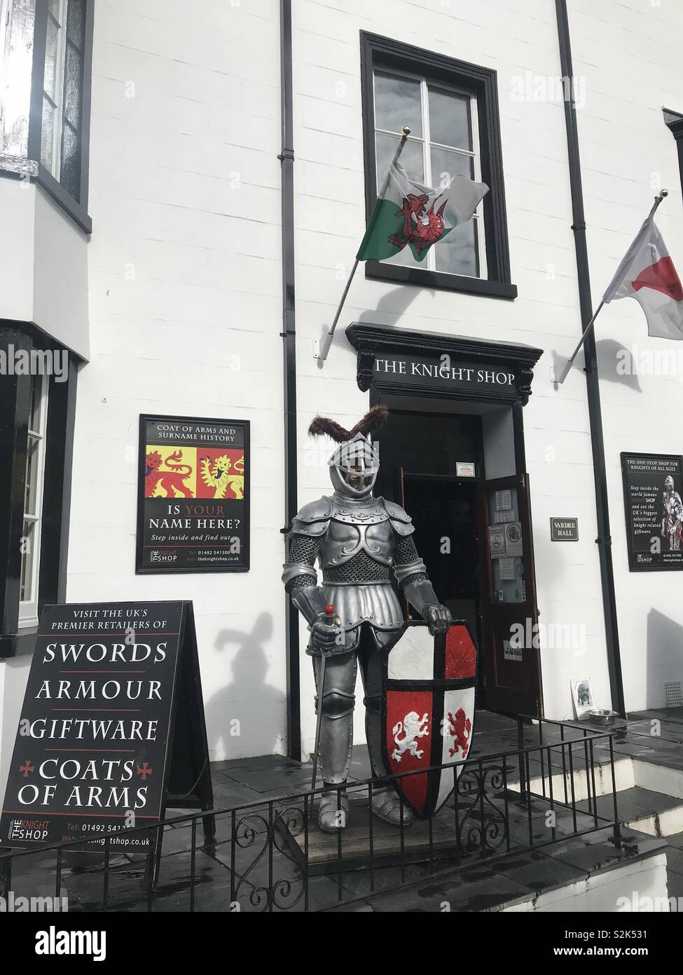 The knight shop conwy hires stock photography and images Alamy