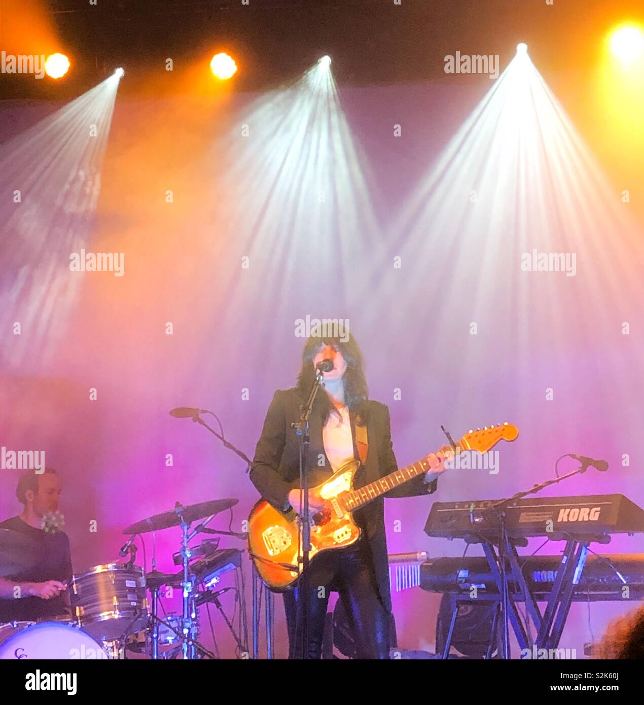 Sharon Van Etten at SWX, Bristol, 28th March 2019. - Smartphone Captured Stock Image