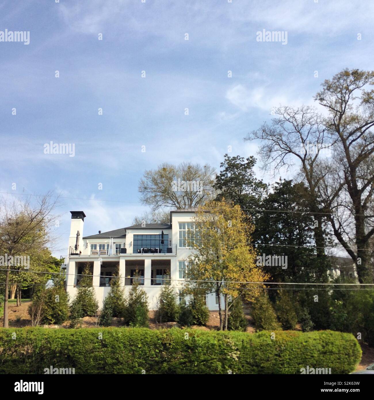 A home in Ansley Park, Atlanta, Georgia, United States - Smartphone Captured Stock Image