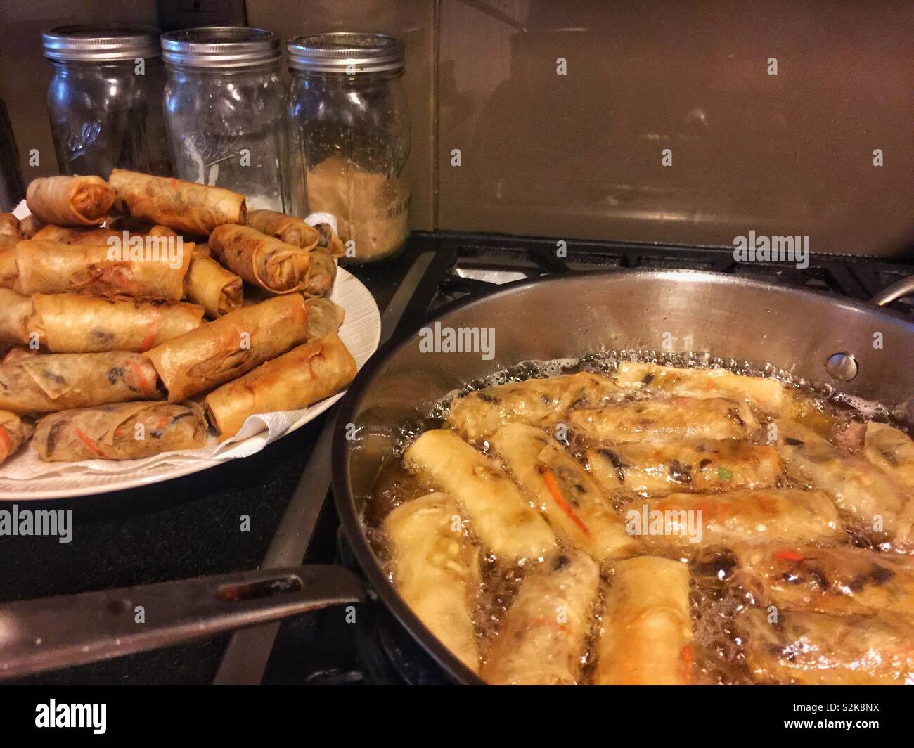 Egg rolls hires stock photography and images Alamy