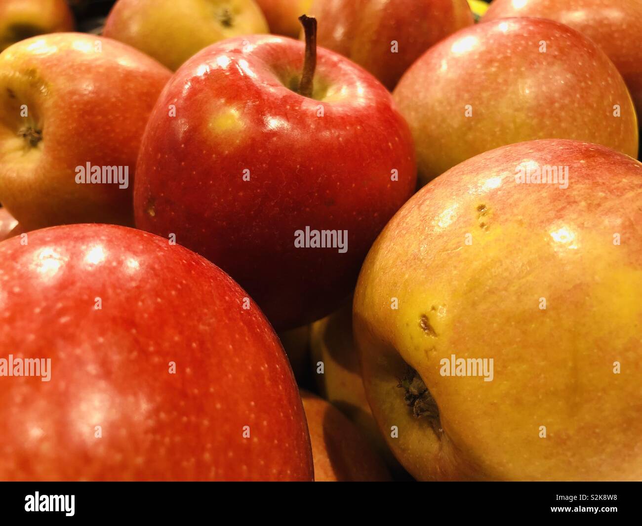 red apples Stock Photo