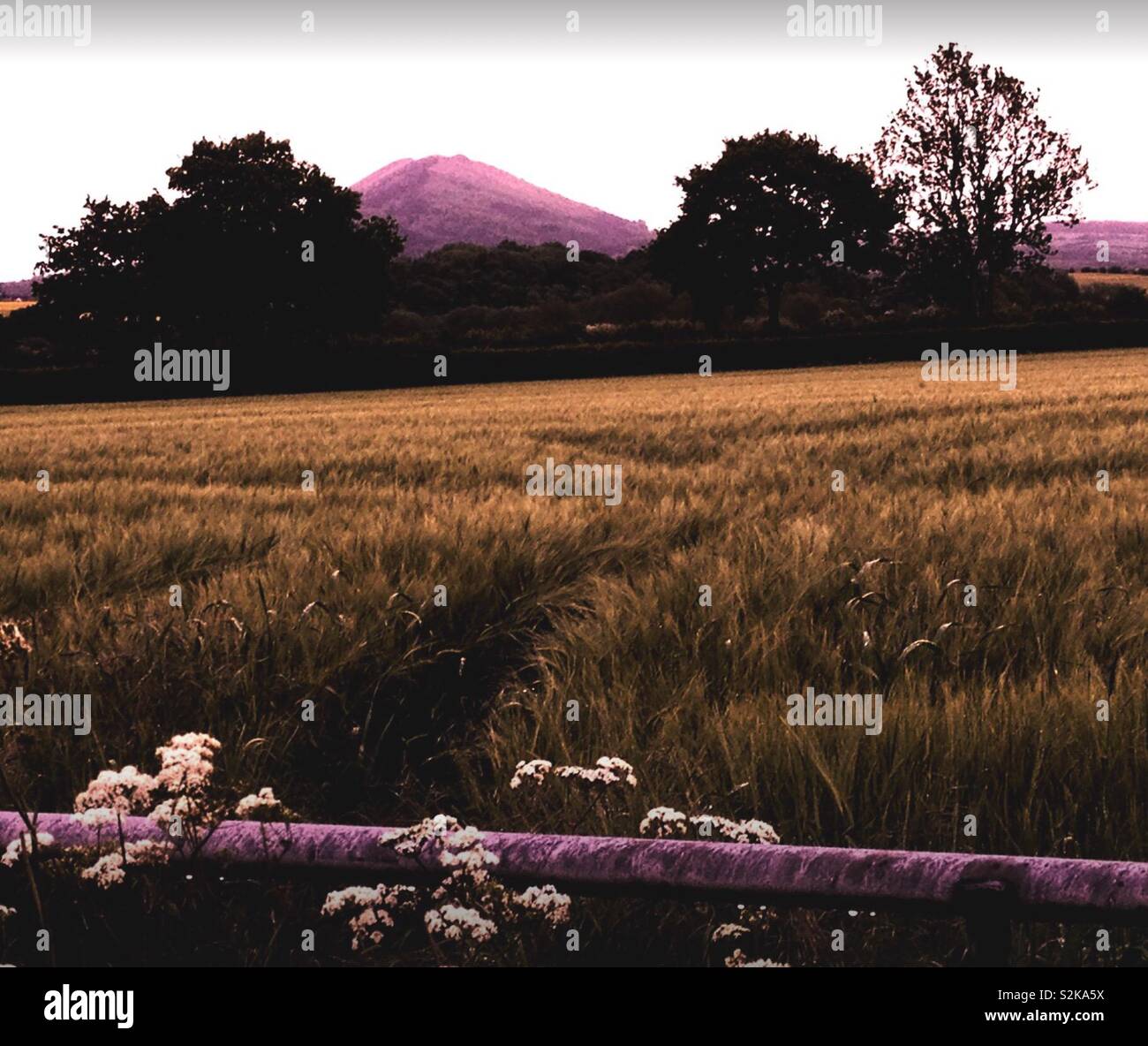 Shropshire Countryside - The Wrekin - Smartphone Captured Stock Image