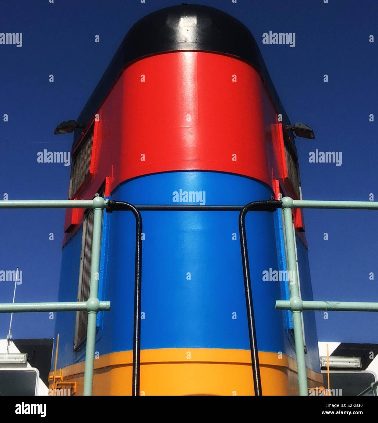 Colourful Funnel - Smartphone Captured Stock Image