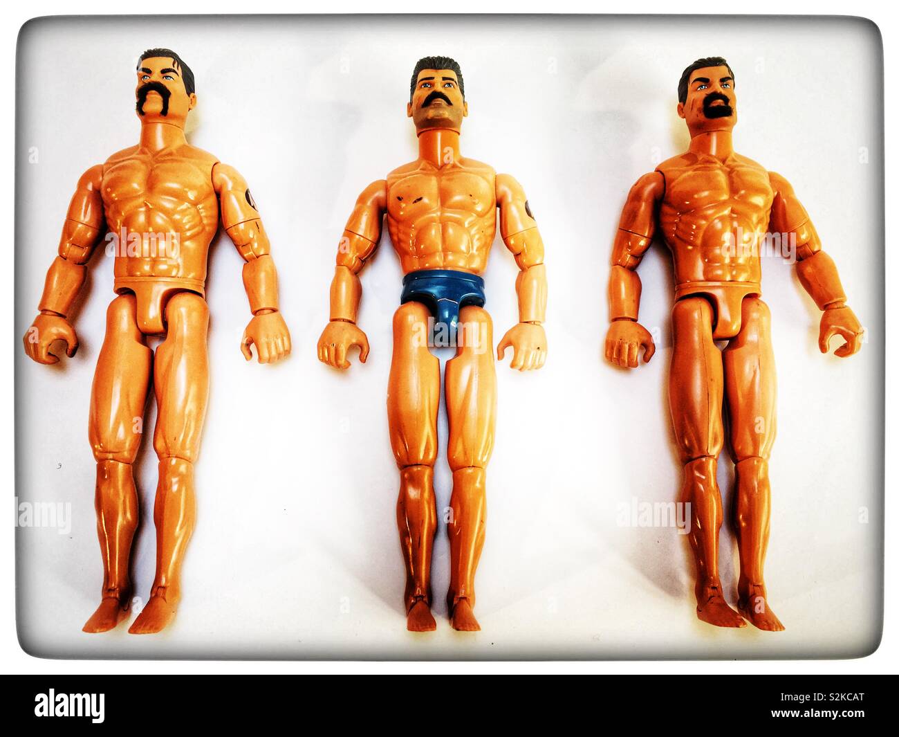 Action Men - Smartphone Captured Stock Image