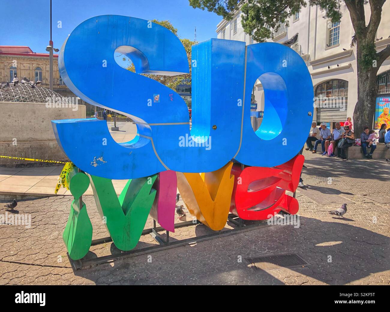 JON ONGKIEHONG 「 PLACE DE COSTA RICA」アート San José, Costa Rica Stock Photo - Alamy