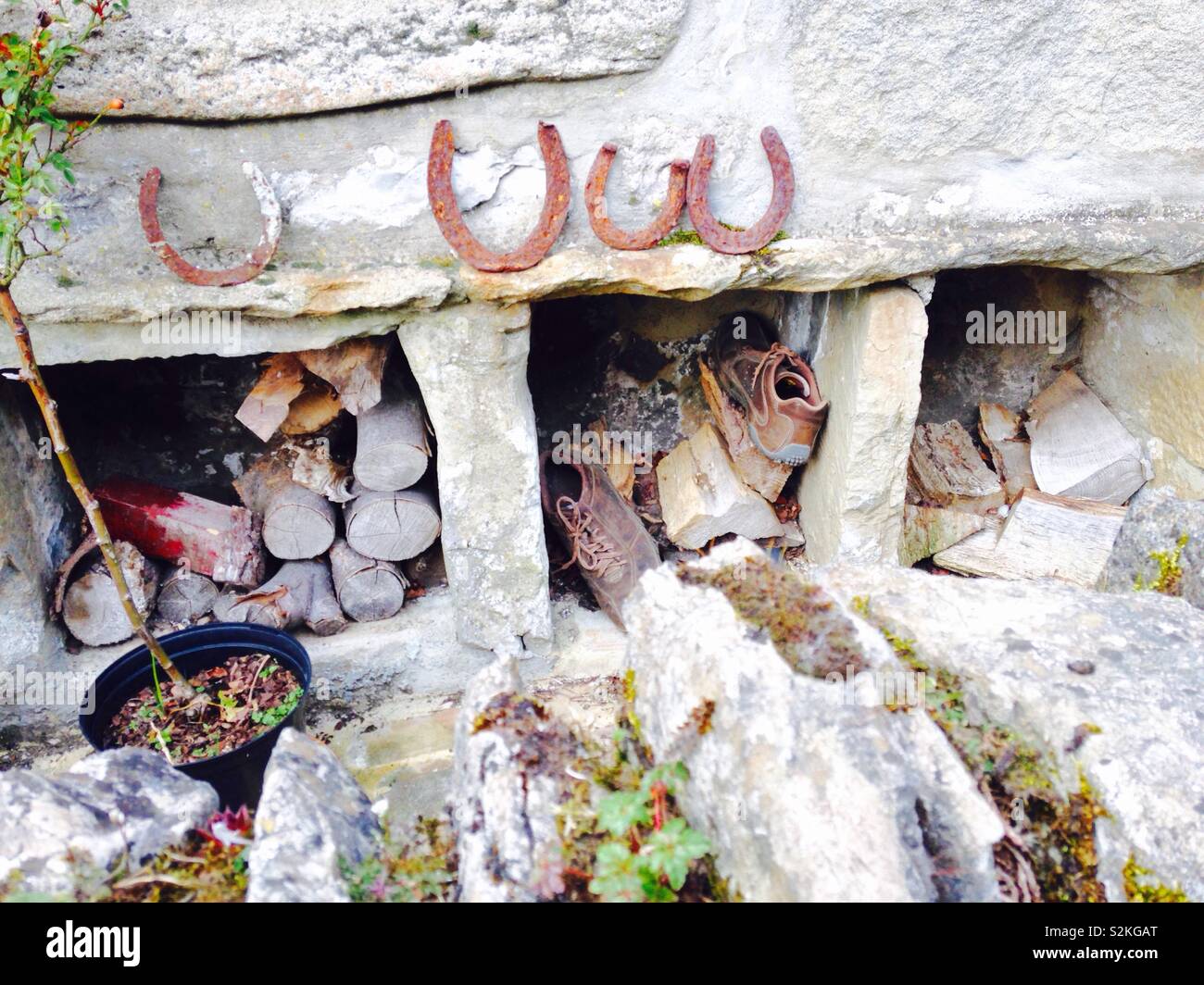 Shoe store - Smartphone Captured Stock Image