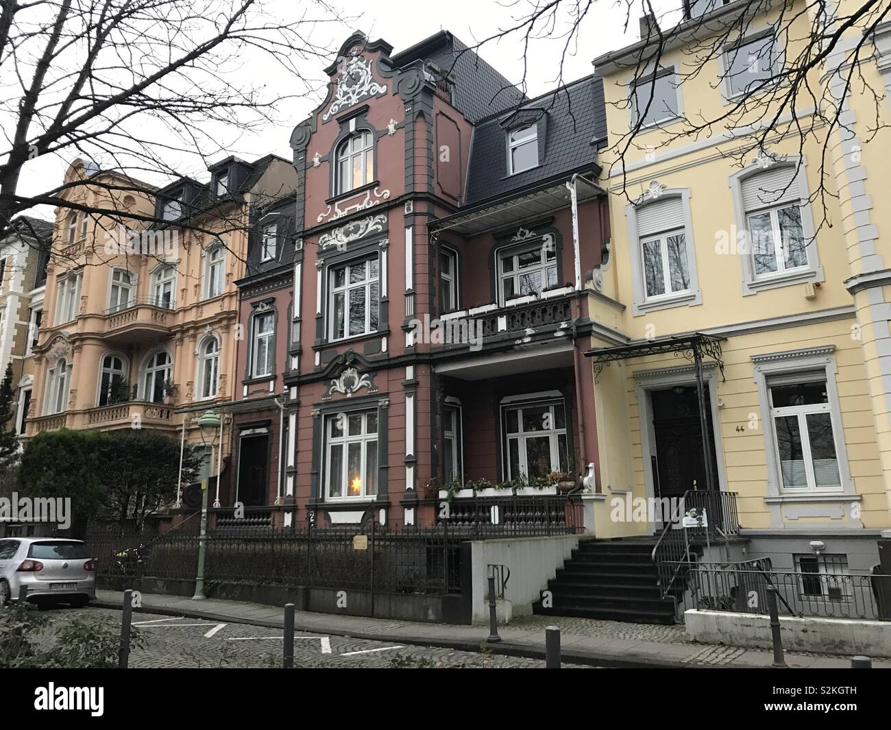 Houses in Bonn, Germany Stock Photo