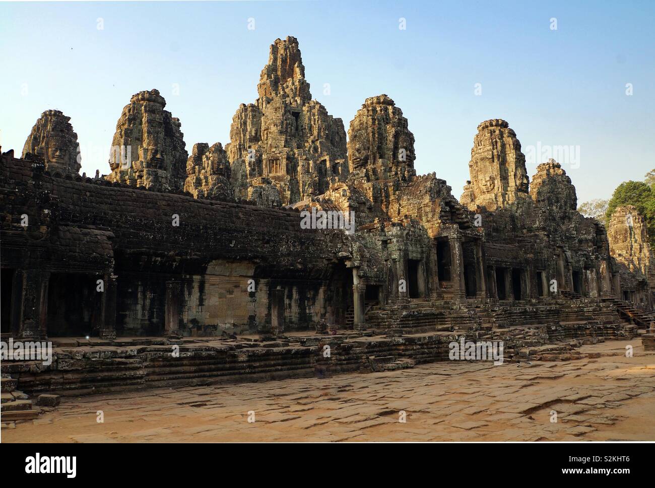Angkor wat complex - Smartphone Captured Stock Image