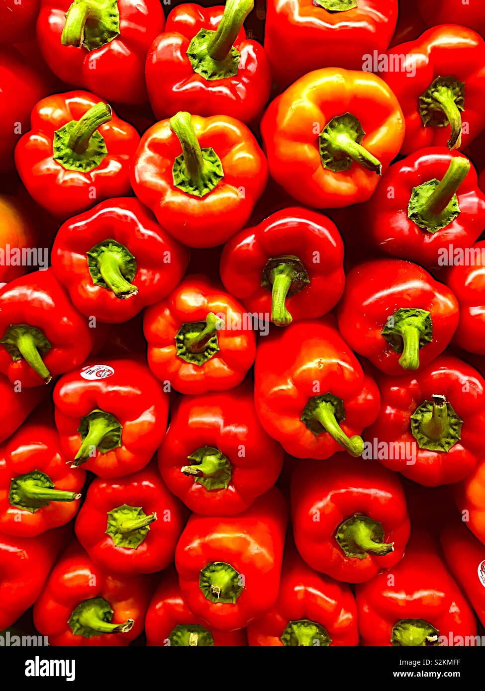 Group of sweet red peppers hi-res stock photography and images - Alamy