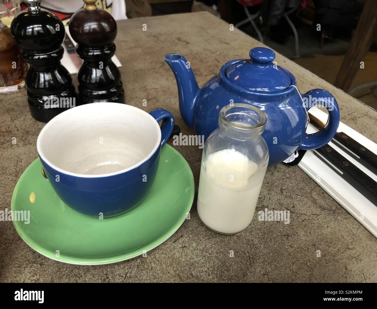 Tea for one Stock Photo - Alamy