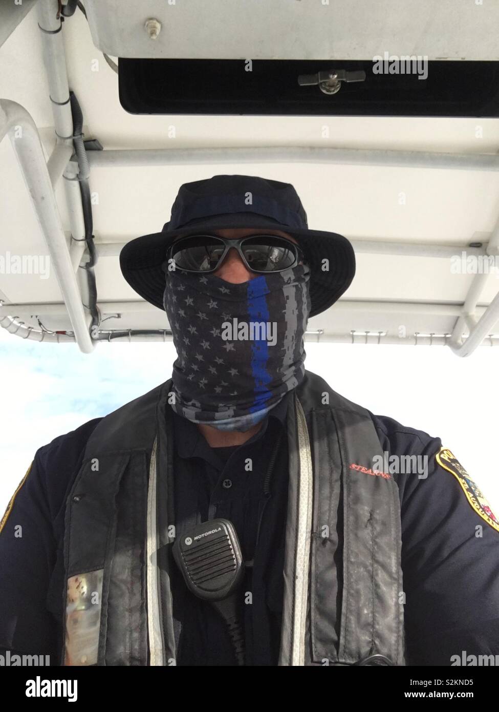 Me at work in the “Office” - Smartphone Captured Stock Image