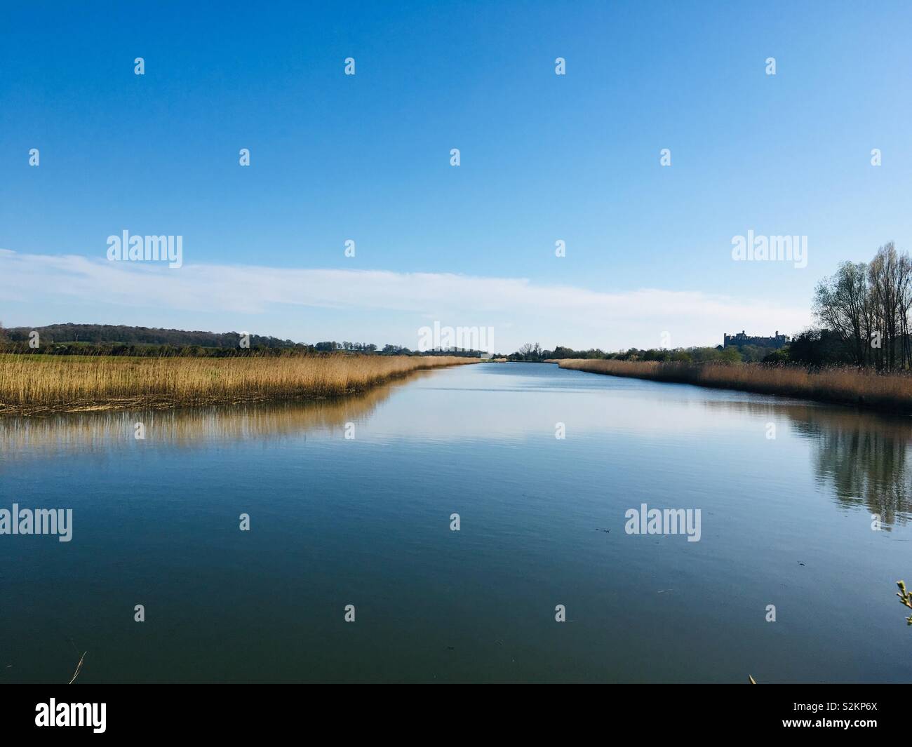 River Arun, Arundel Stock Photo