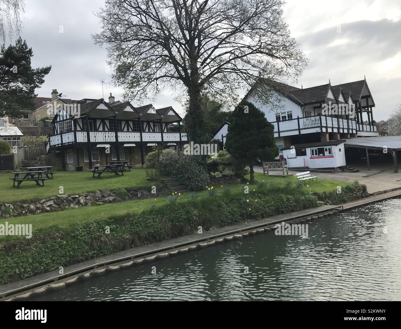 Lovely boat trip in Bath, England Stock Photo Alamy