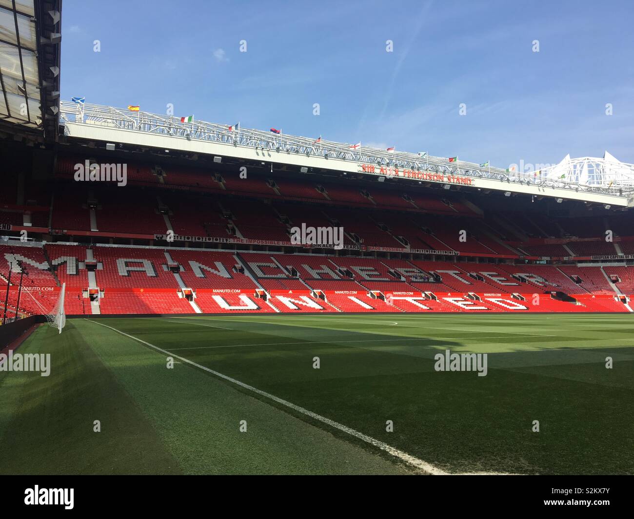 Manchester United Football Ground Stock Photo - Alamy