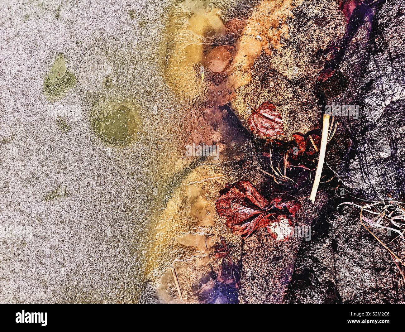 Surface rock rocks frozen hi-res stock photography and images - Alamy
