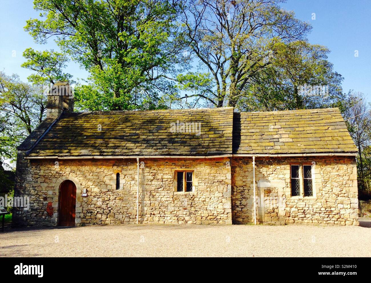 Lotherton Hall Church - Smartphone Captured Stock Image