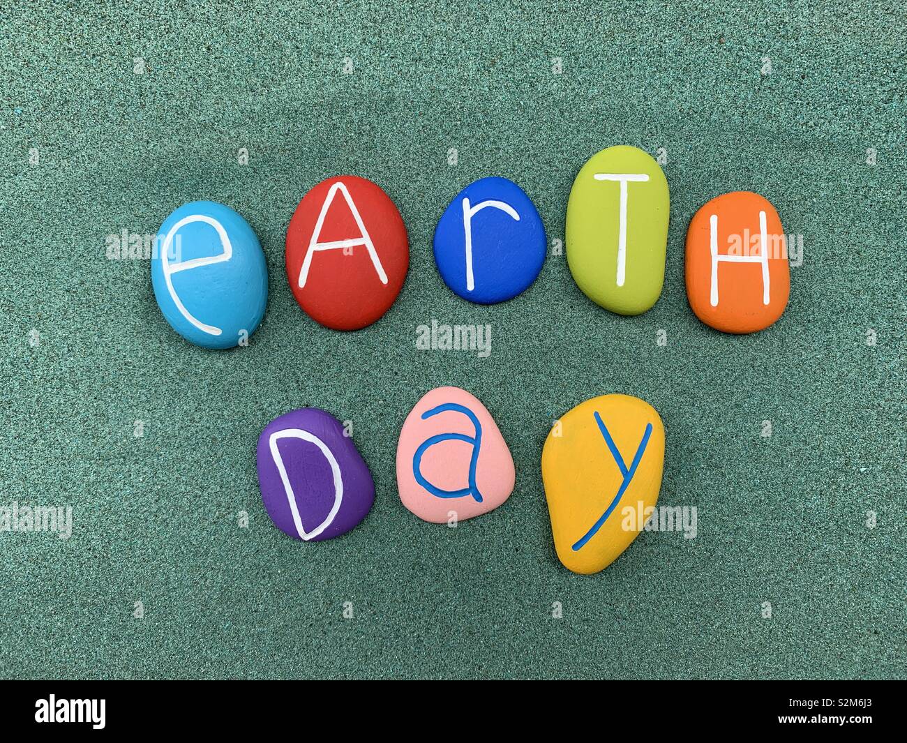 Earth Day - Smartphone Captured Stock Image