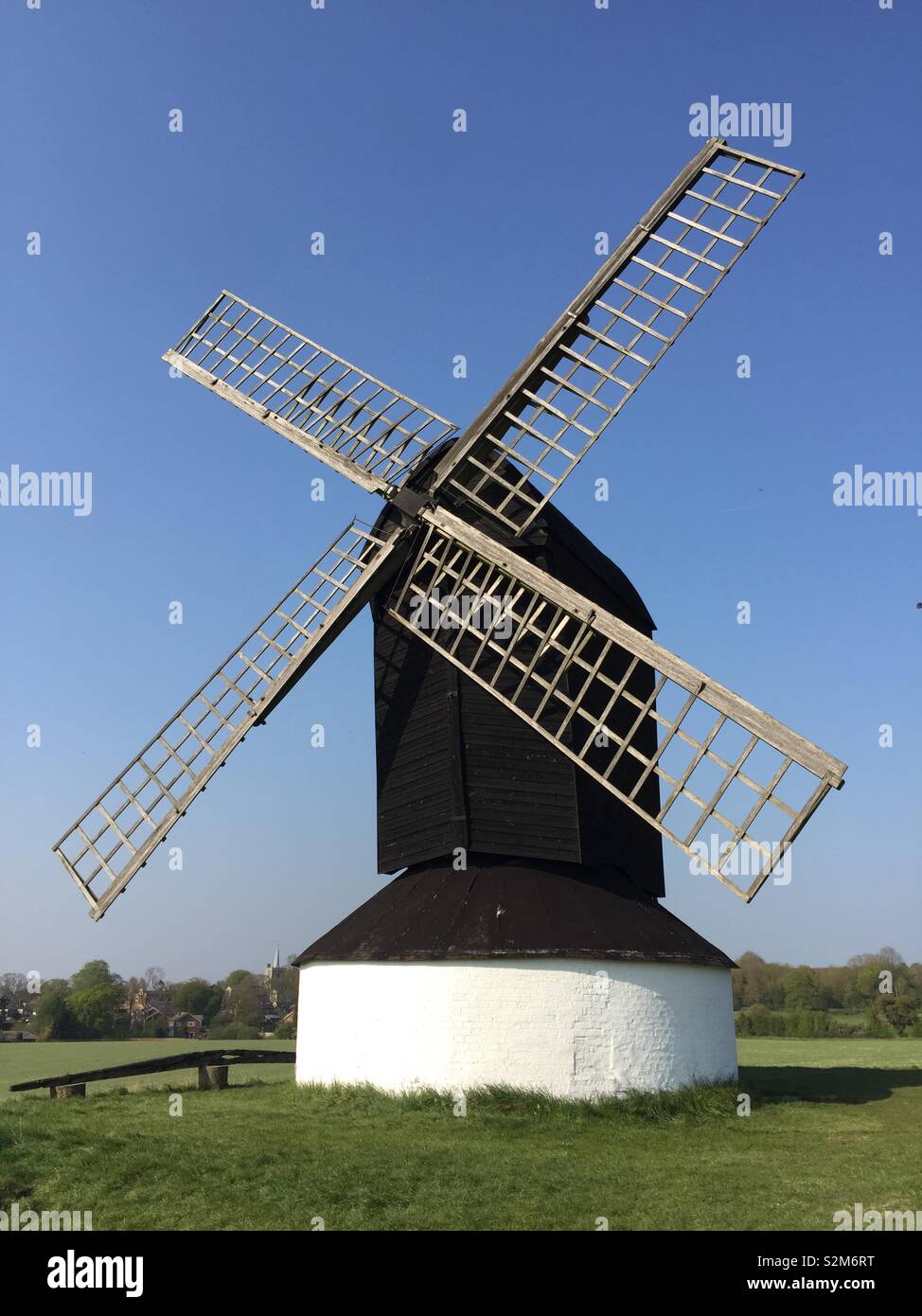 Pistone Windmill Stock Photo