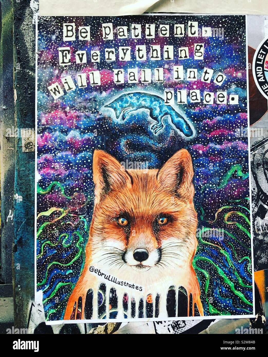 Everything will fall into place - Smartphone Captured Stock Image