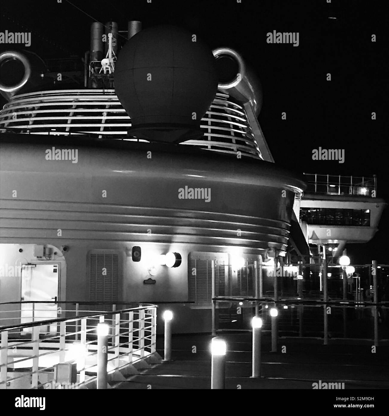 Cruise ship - Smartphone Captured Stock Image