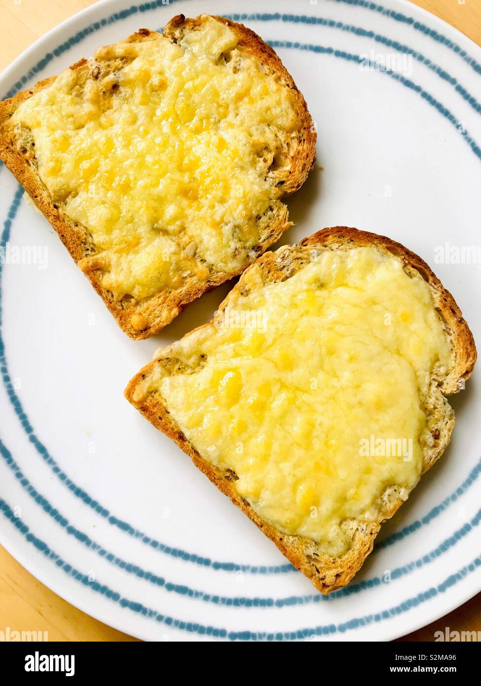 Cheese on toast Stock Photo Alamy