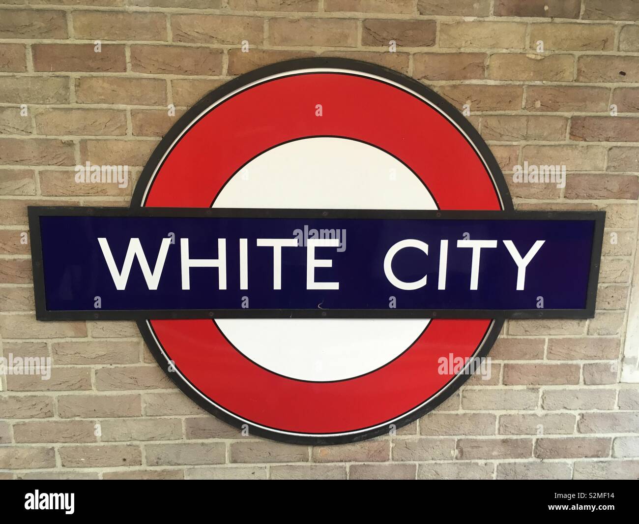 White City Underground, London Stock Photo Alamy