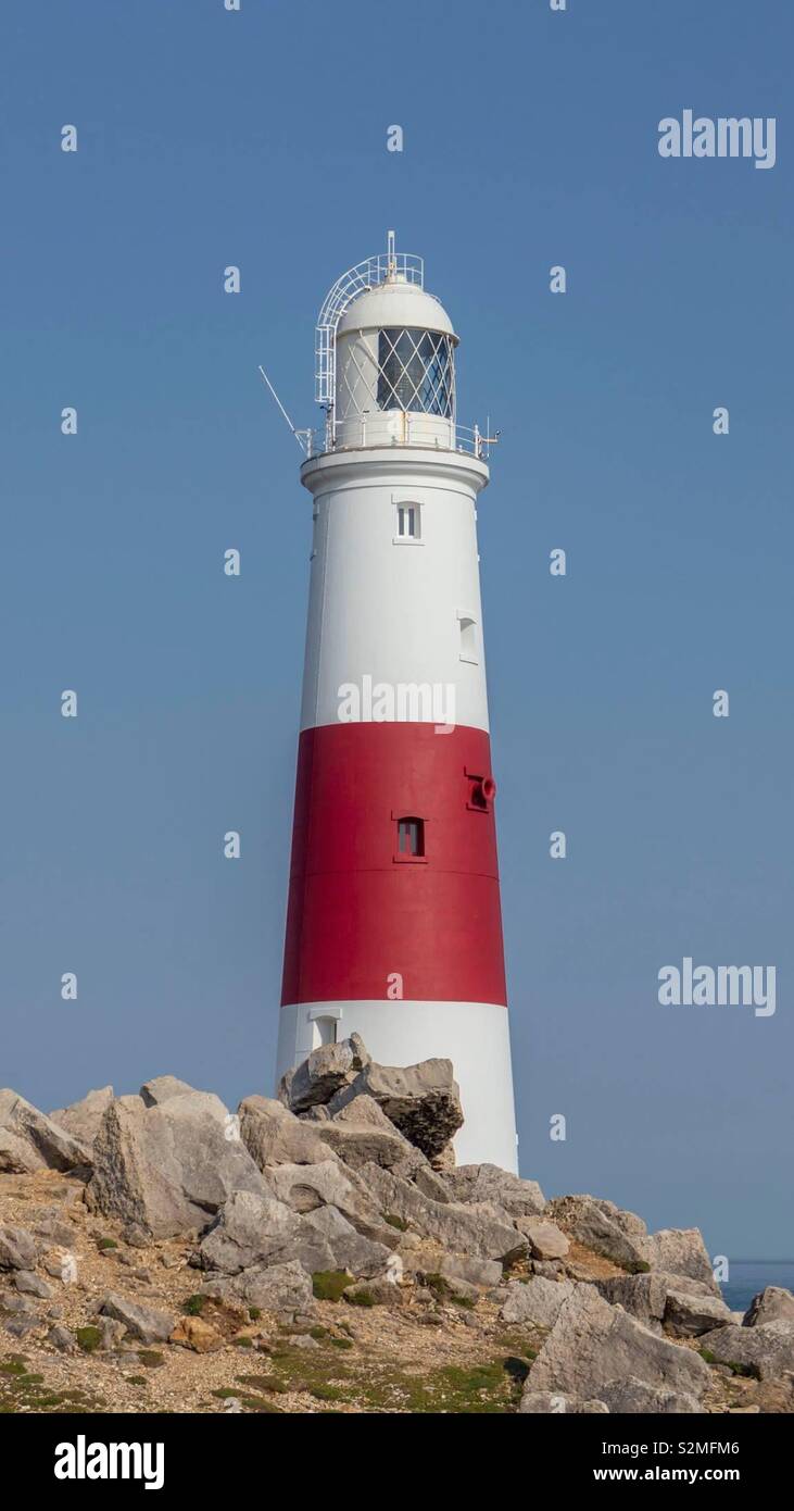 Portland Lighthouse - Smartphone Captured Stock Image