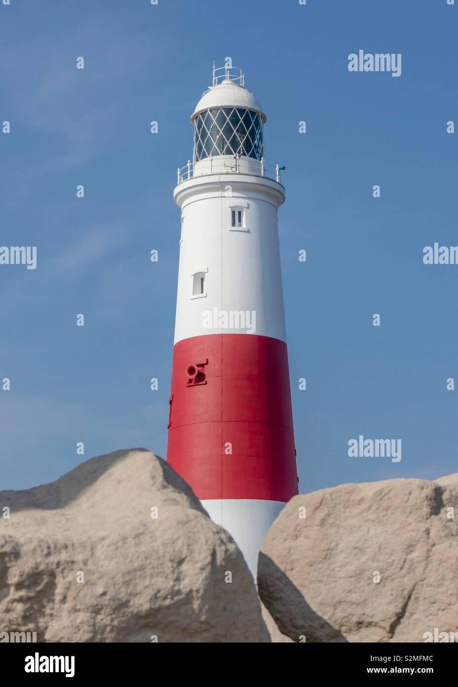 Portland Lighthouse - Smartphone Captured Stock Image