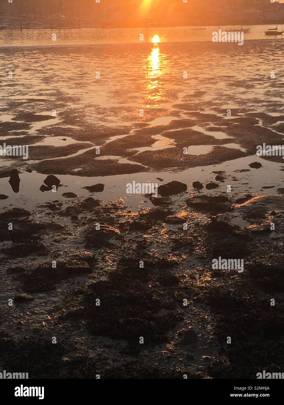 Tide is out Stock Photo - Alamy