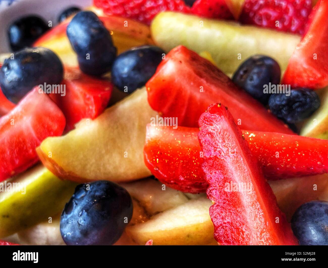 Fruit salad - Smartphone Captured Stock Image