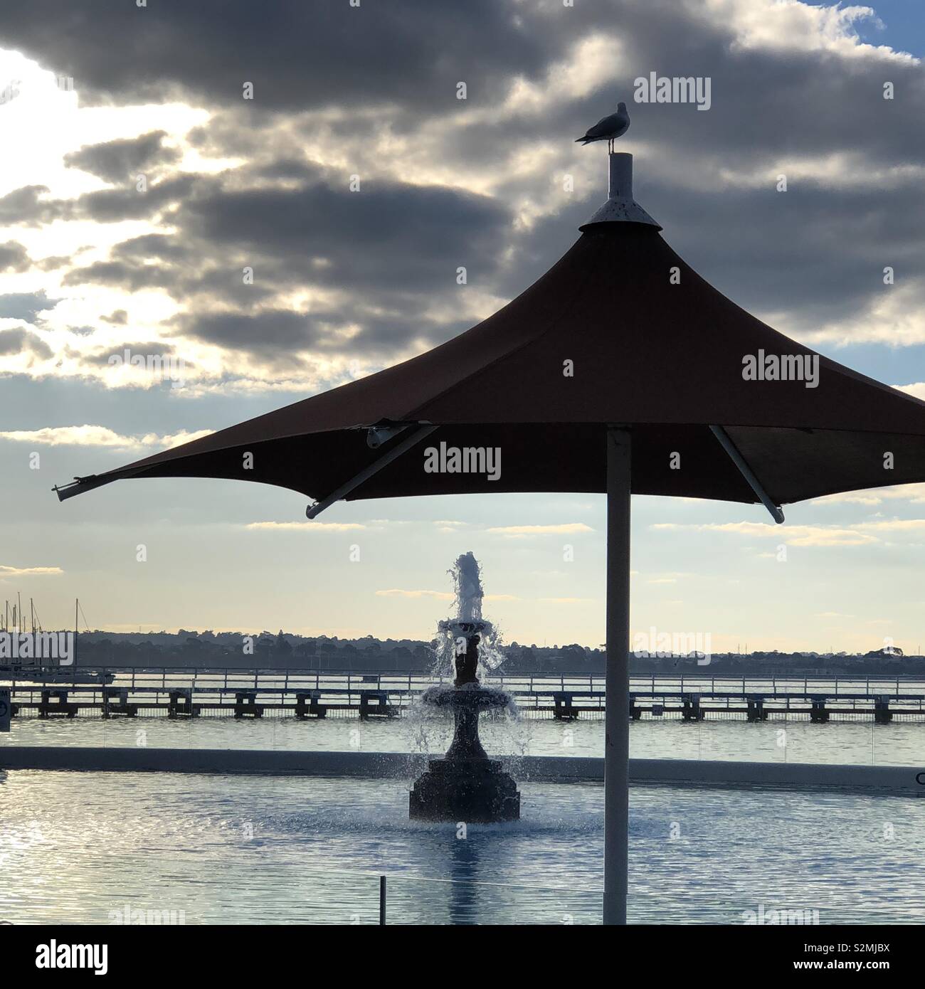 Eastern Beach, Geelong Stock Photo Alamy