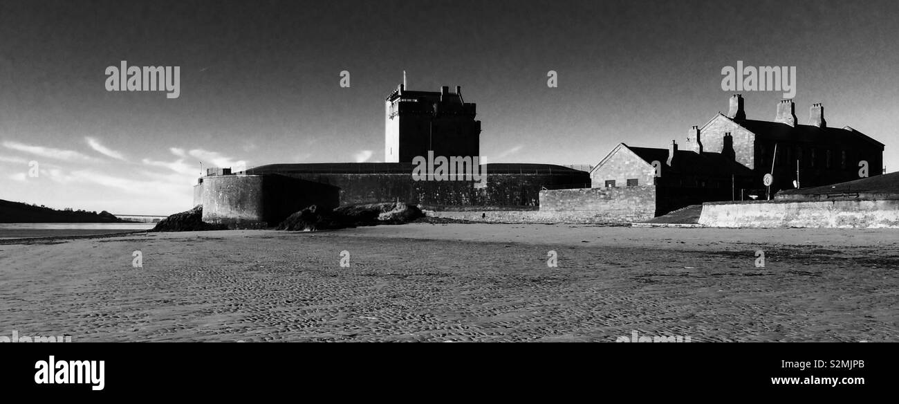 Broughty Ferry Castle, Dundee Stock Photo