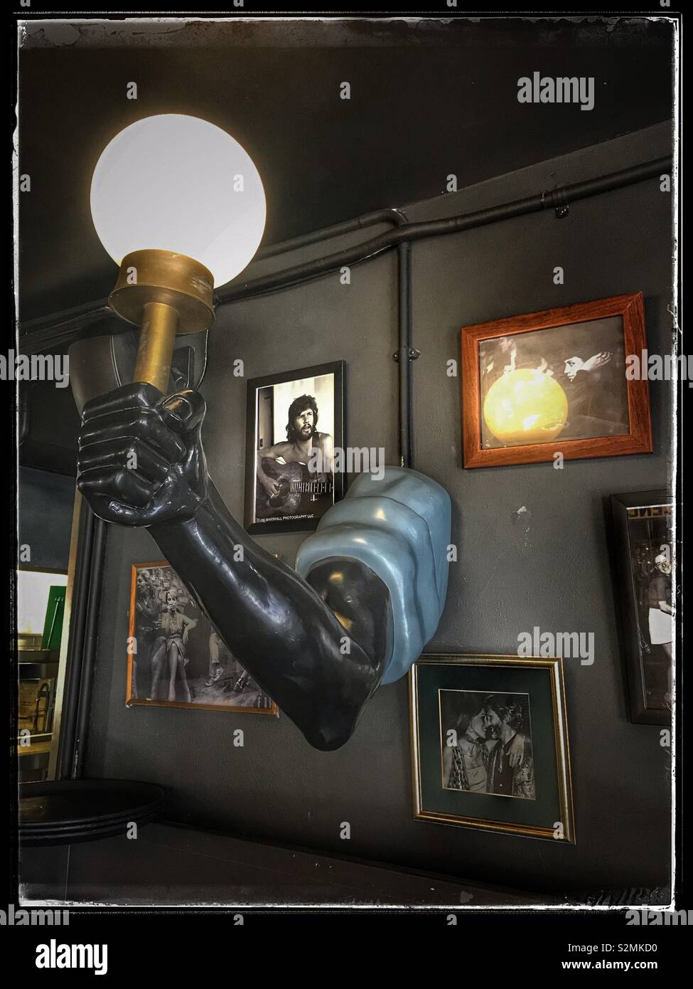 Interior of Tiger’s Milk, Kloof Street, Cape Town, South Africa. - Smartphone Captured Stock Image