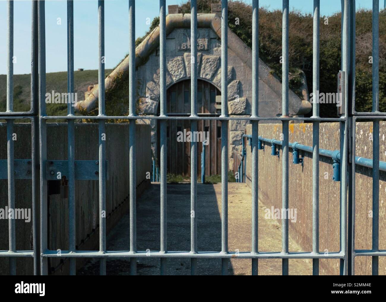 Portland Prison - Smartphone Captured Stock Image