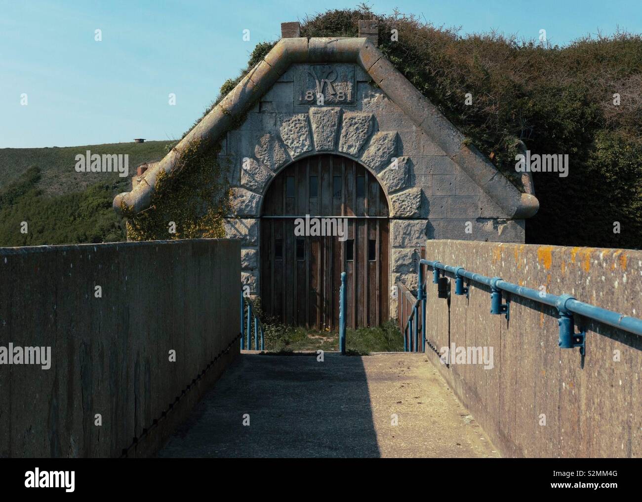 Portland Prison - Smartphone Captured Stock Image