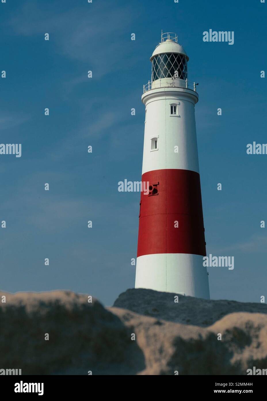 Portland Bill Lighthouse - Smartphone Captured Stock Image