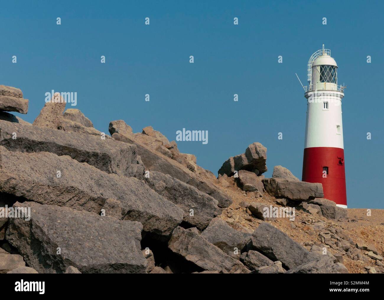 Portland Bill Lighthouse - Smartphone Captured Stock Image